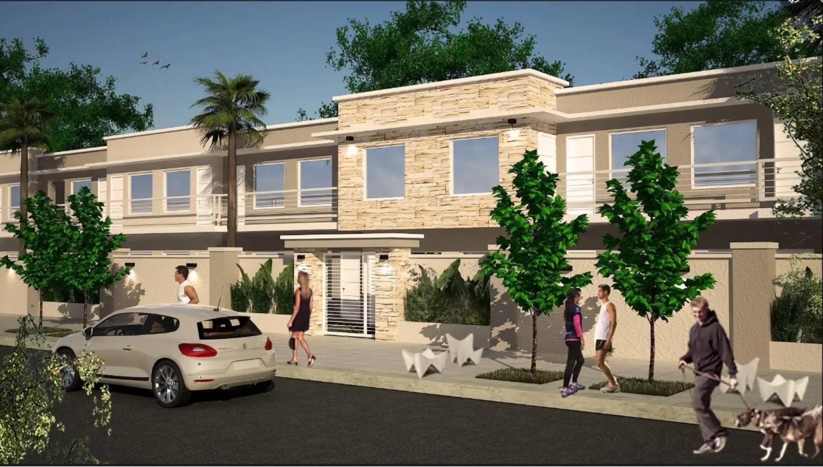 DPTO 3 AMB. PLANTA ALTA C/ COCHERA. 60M2